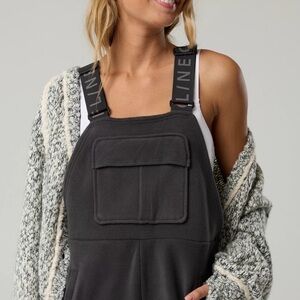 Gray OFFLINE by aerie Polar Fleece overall